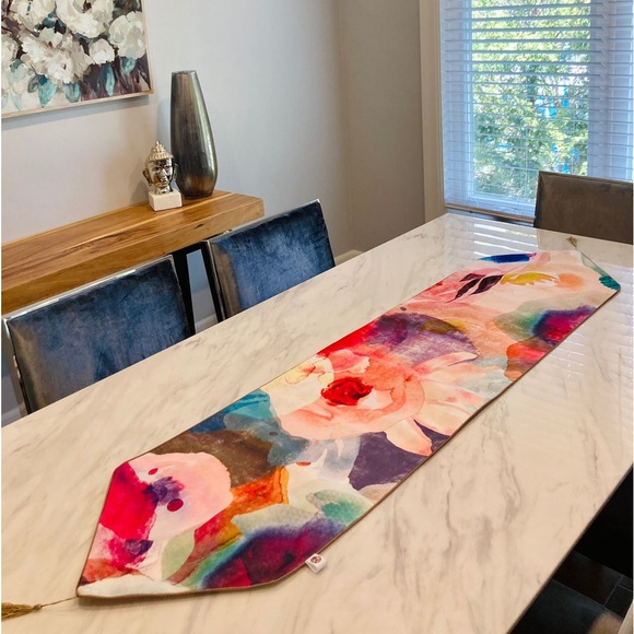 Handmade Velvet Table Runner - Picture 3 of 5